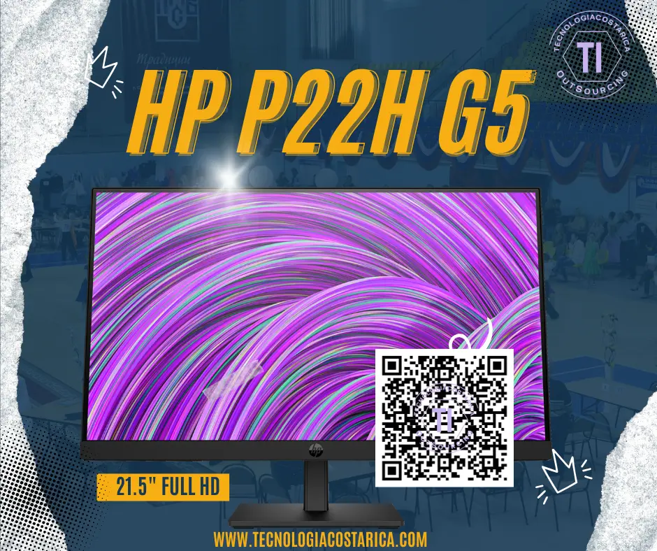 HP P22h G5 - P-Series - monitor LED