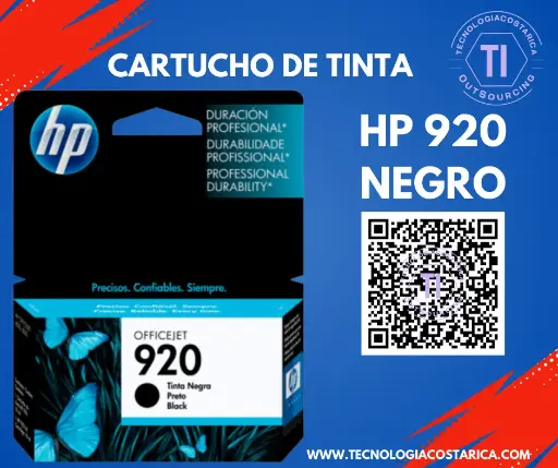 [CD971AL] HP 920 - Negro - original